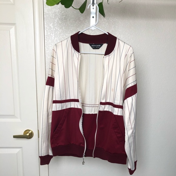Vintage Pierre Cardin Baseball Bomber Jacket - Picture 4 of 5